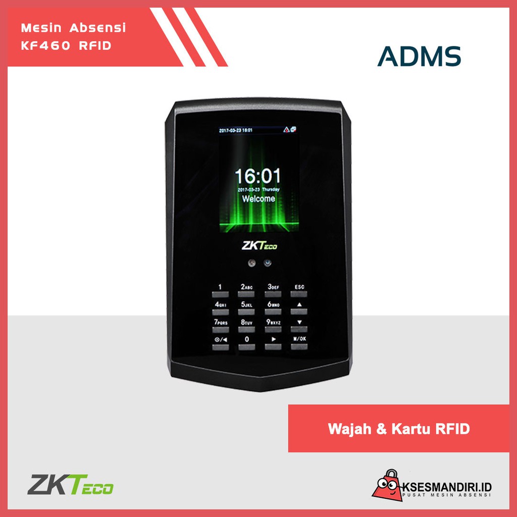 Fingerprint Mesin Absensi Zkteco KF460