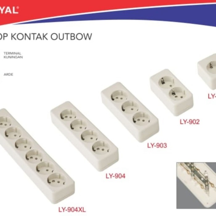 Loyal Colokan Listrik Stop Kontak Arde Outbow