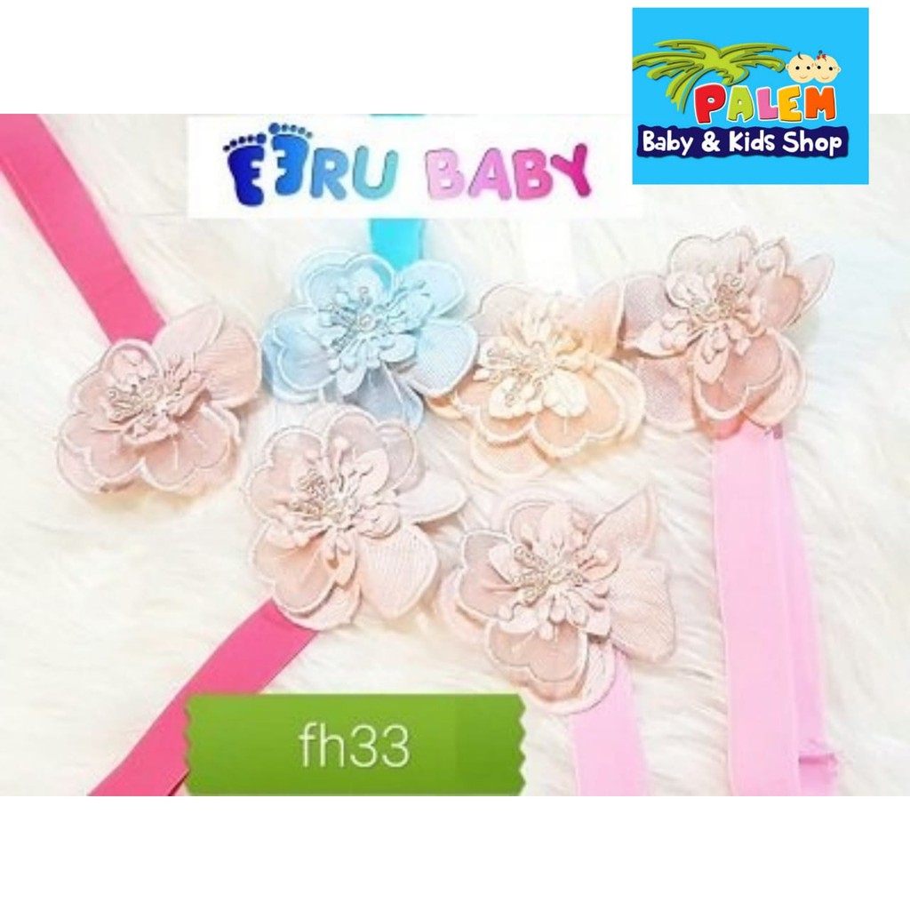 Eeru Baby Bando Bermotif Menarik FH-33