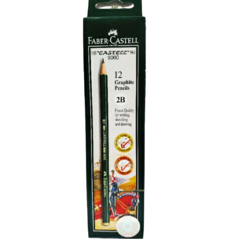 

PENSIL 2B FABER CASTELL (12 PCS)