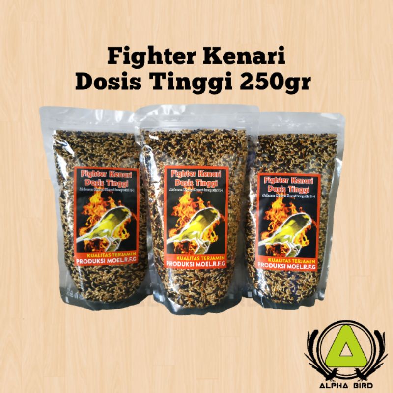 

Fighter Kenari Dosis Tinggi 250gr