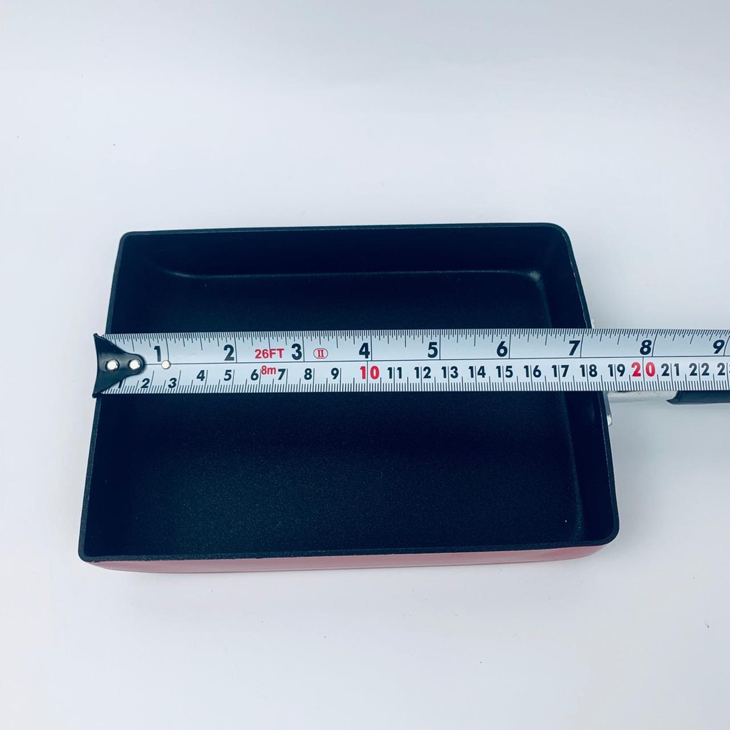 YOSHIKAWA Teflon PERSEGI Penggorengan 13 x 18 CM