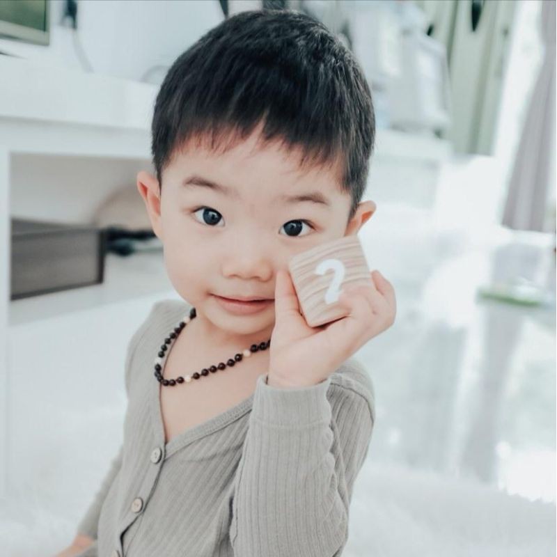 AMBERKU Kalung Amber Bayi Balita Roundies K189