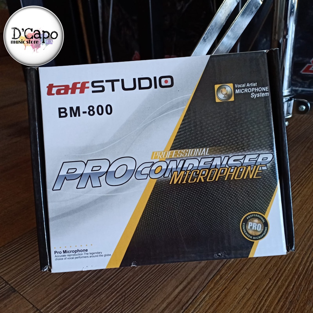 Microfon Kondenser BM800 Taffware MIC BM-800 BM 800 Condensor Mic