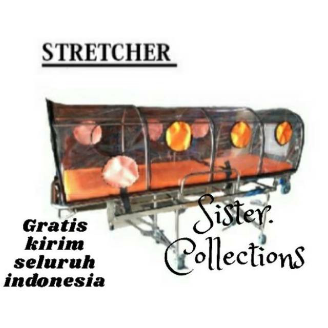 STRETCHER BRANKAR TANDU AMBULANS AMBULANCE CORONA COVID-19 FREE ONGKIR SELURUH INDONESIA