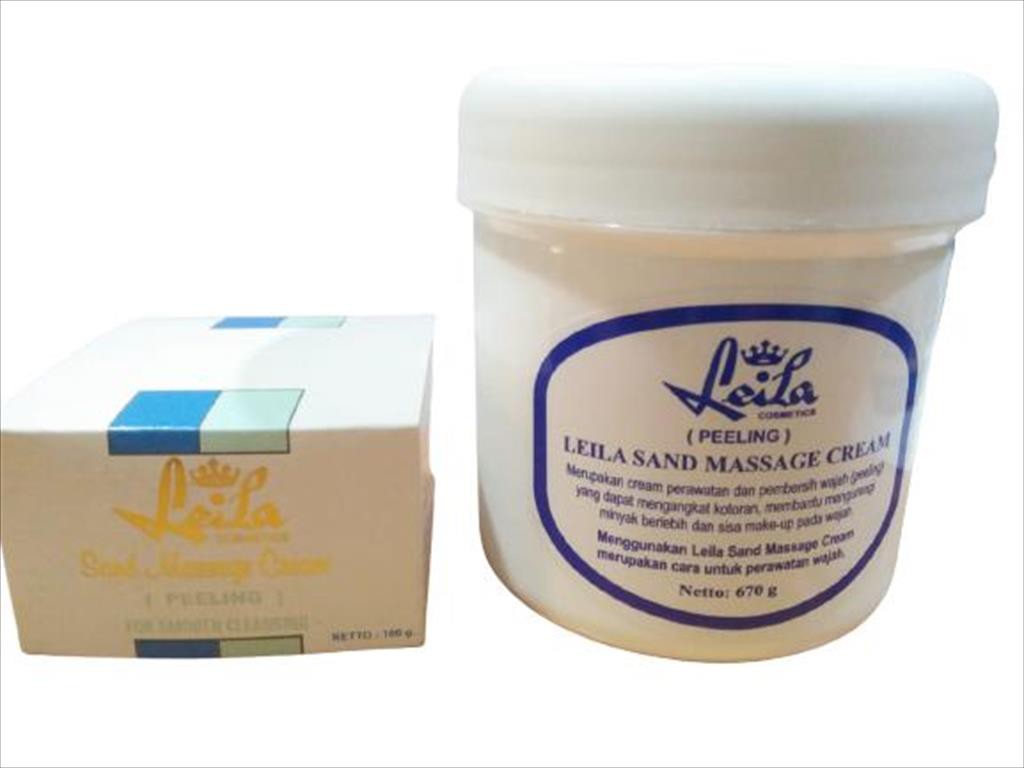 LEILA Peeling /  Leila Sand  Massage Cream 100 GR / 670 GR