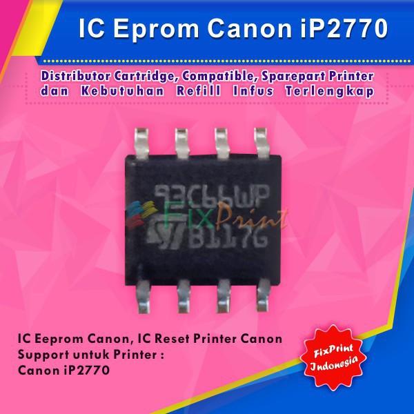 IC Eprom Canon ip2770 Resetter Board IP2770 IC Eeprom Reset Mainboard Printer IP2770 iP2770