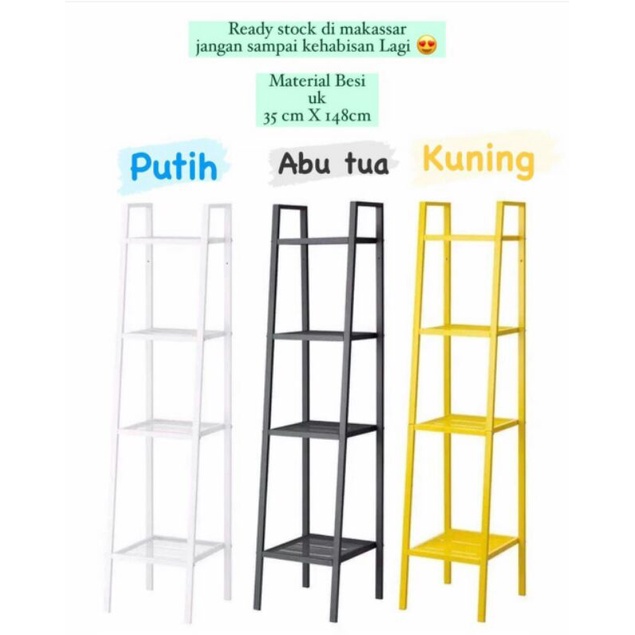 Rak ikea lerberg makassar