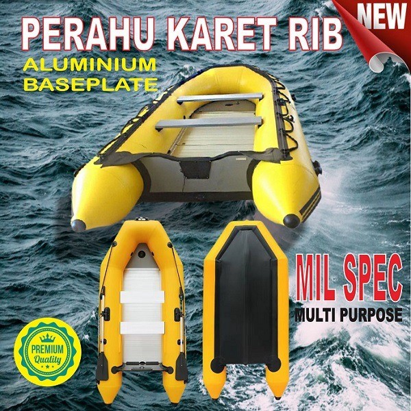 Rib boat / INFLATABLE BOAT / BOAT / PERAHU KARET / Bukan perahu fiber