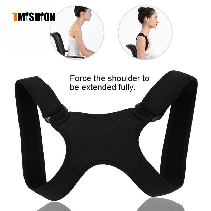 TMISHION Tali Body Harness Korektor Postur Punggung - BBJ-16 - Black