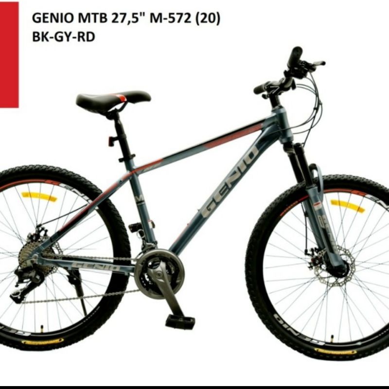 PROMO GRATIS ONGKIR Sepeda Gunung 27.5 Inch GENIO M572