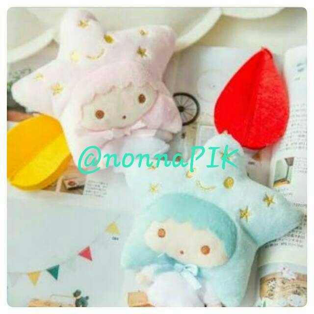 Pouch / Dompet Koin Sanrio Little Twin Star LTS Bentuk Bintang