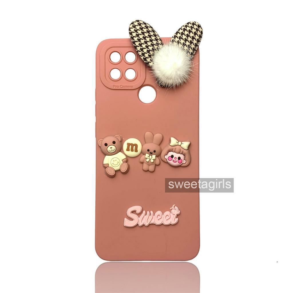 Softcase Bumper Candy untuk  Oppo A15 / Oppo A15s ( Sama ) - Sweetacase.id - Casing Lucu - Kesing Cewek - Casing Lembut - Case Bening - Lucu - Gemoy