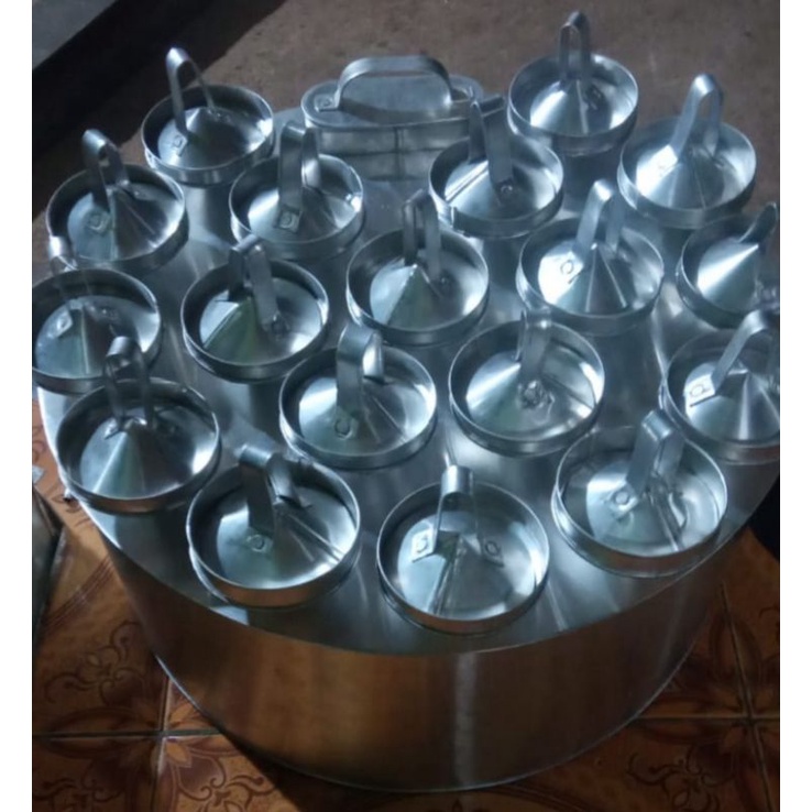 TERBARU Dandang Kue Putu Pisang / Kue Putu Piring 50cm Bahan Stainless