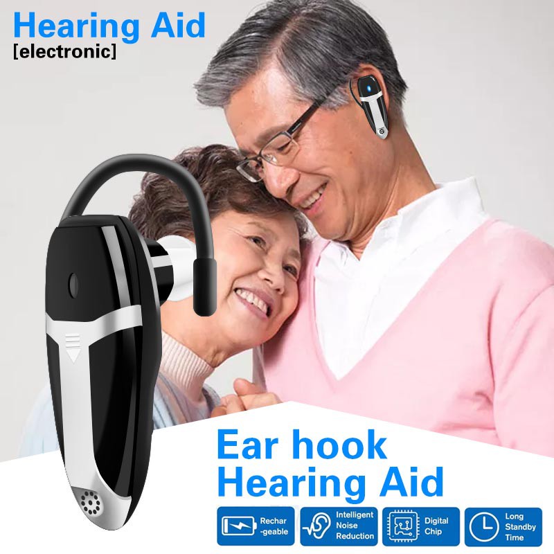 Ear Zoom Bluetooth Hearing Aid Hearing Aid Old Man Hearing Impaired Hearing Aid with Battery