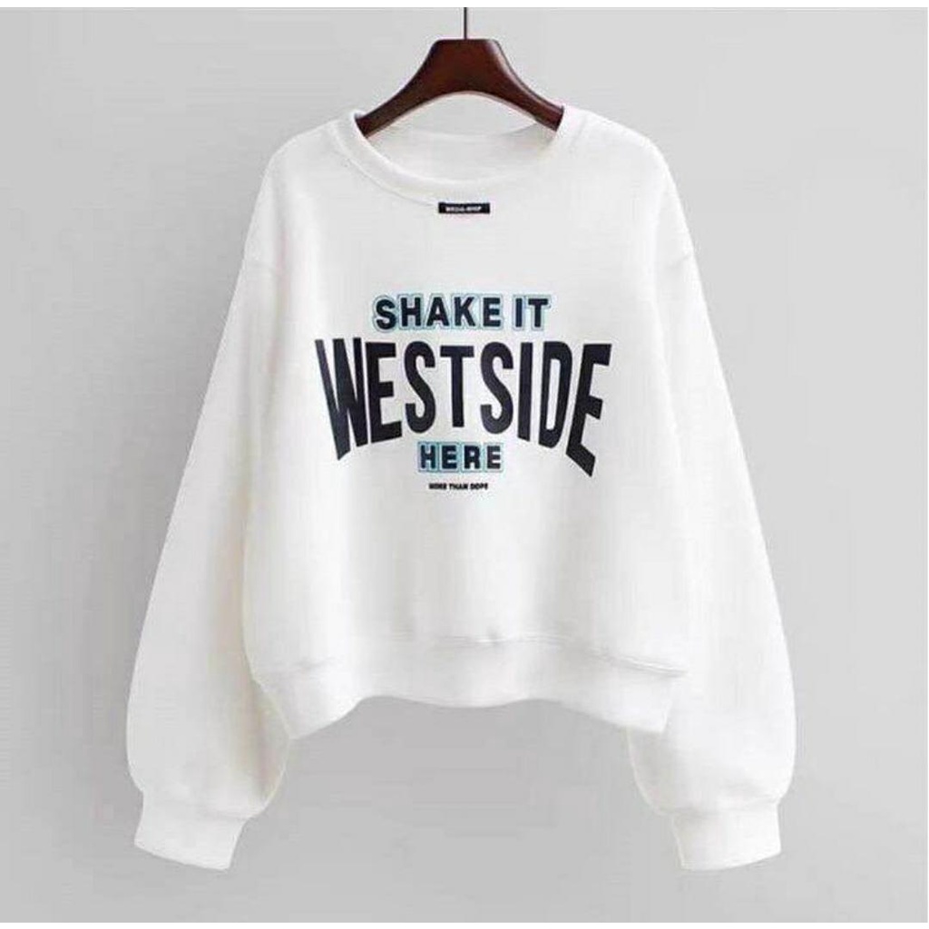 SWEATER WANITA SHAKE IT WESTSIDE / SWEATER WANITA TEBAL