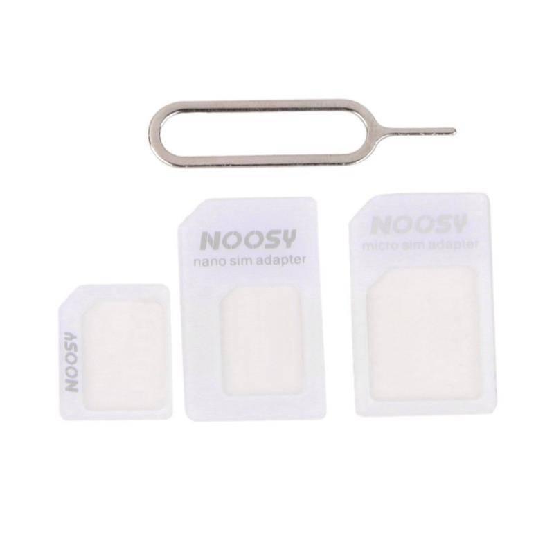 Adaptor Nano Sim Card 4 In 1 Dengan Pin Kartu