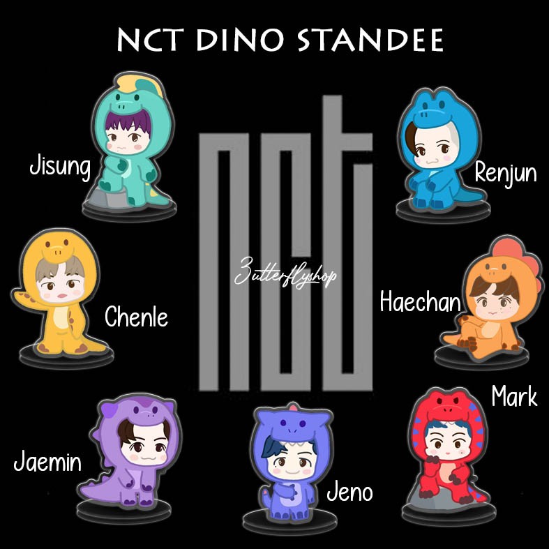 [STANDEE] NCT dinosaurus dino dinosaur dream hot sauce pinkfong album youtube