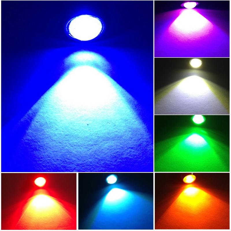 Lampu LED Eagle Eye 12V 18MM Warna Kuning Amber Biru Putih Merah Untuk DRL Mobil Motor