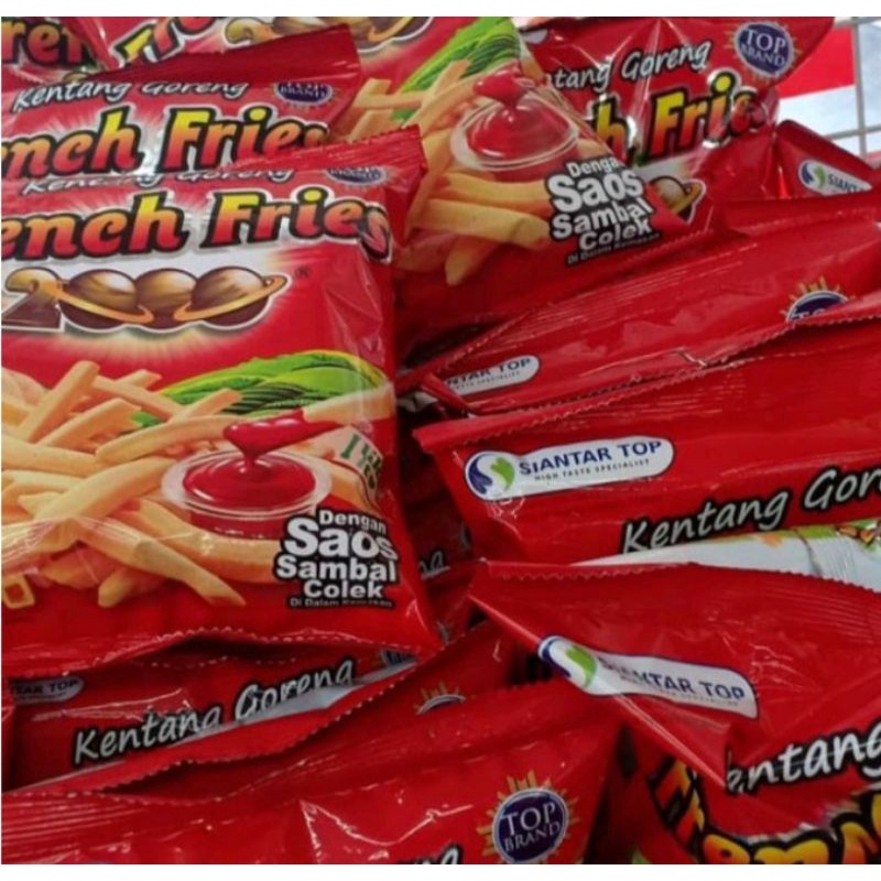 

Ciki saos french fries 2.000 isi 10pcs