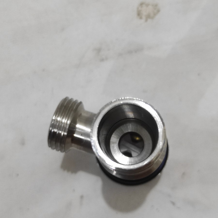 Kran Keran air shower 1 cabang Buntung sudut angle valve sus 304