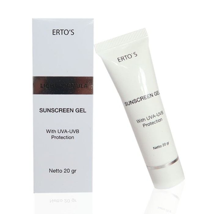 Ertos Sunscreen Gel Light Formula 20gr