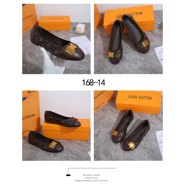 Flat Shoes in Monogram #168-14