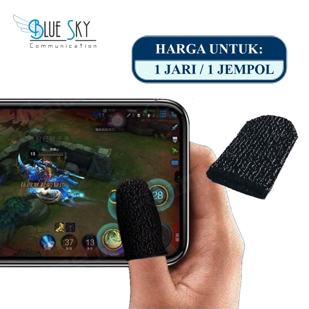 SARUNG JEMPOL JARI HP PUBG GAMING MOBILE LEGEND Shopee Indonesia