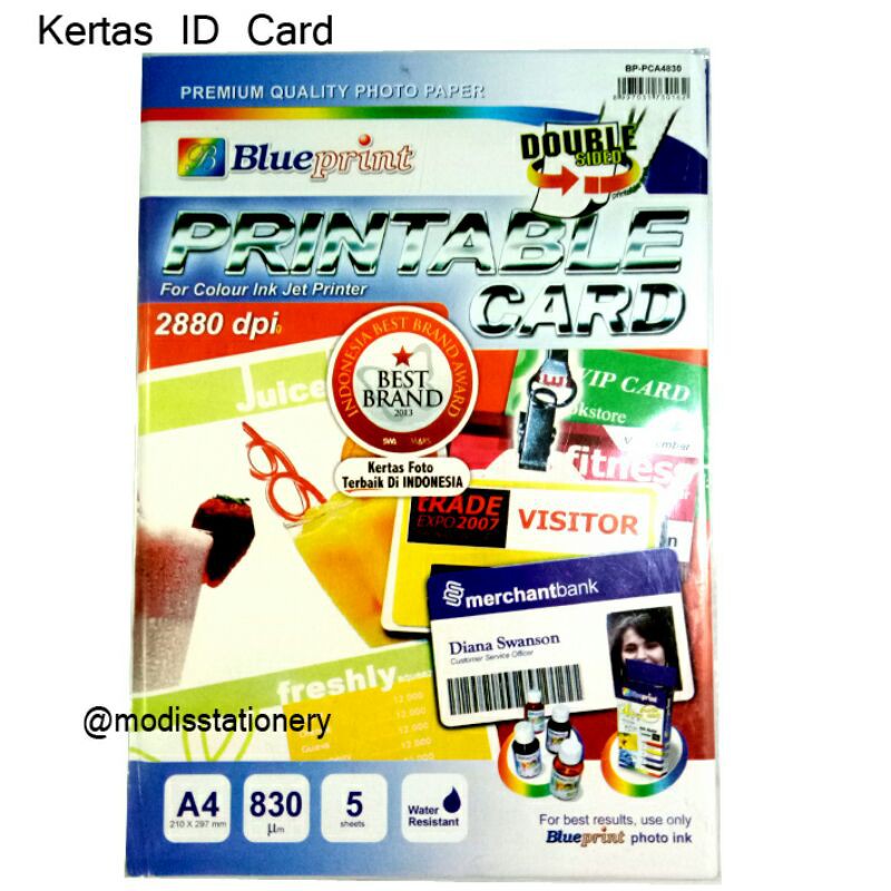 

kertas id card blueprint