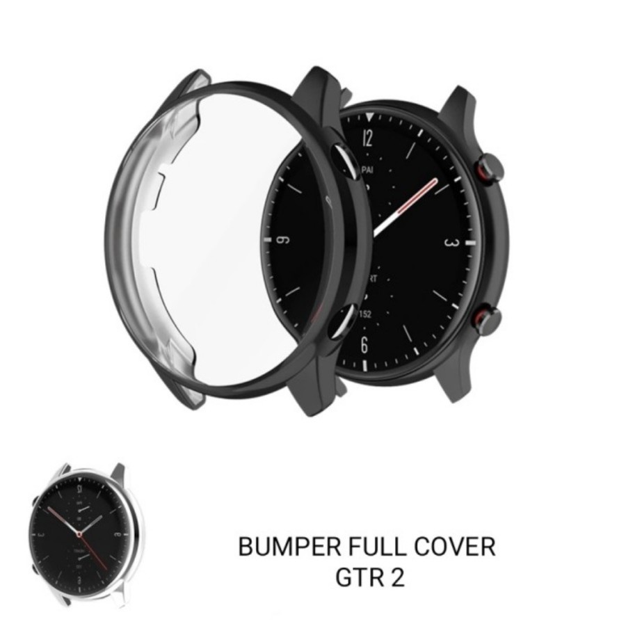 BUMPER GTR 2 CASE WATCH - PROTECTOR TPU SOFT CASE - FOR GTR2 GTR 2 SMARTWATCH