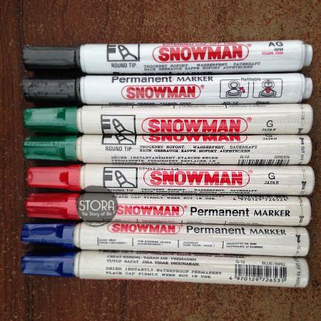 

Spidol Snowman Permanent Marker