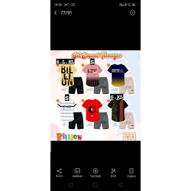 Stelan Anak Billion kidswear