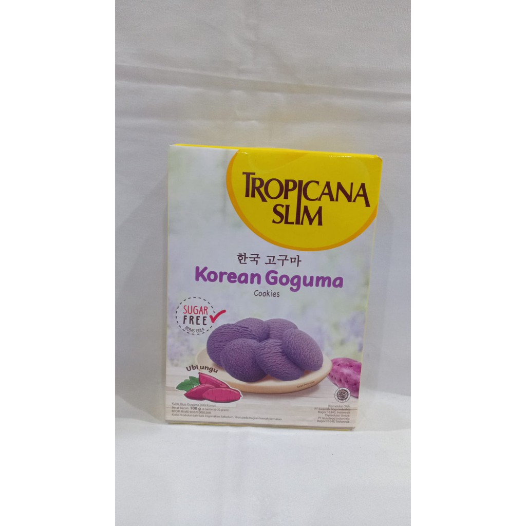 

Tropicana Slim Korean Goguma Cookies, 100gr