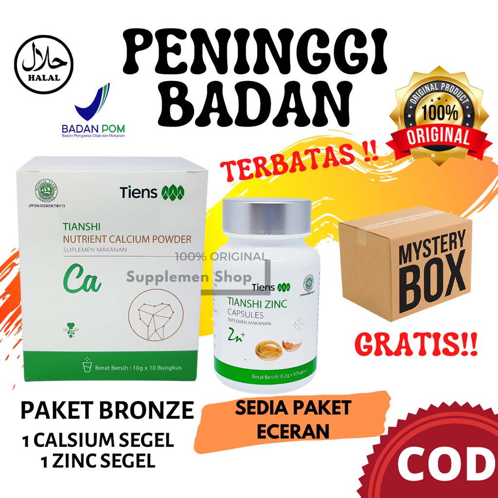 

Susu Peninggi Badan / Kalsium / Peninggi Badan / Susu Peninggi Badan Dewasa / Calsium / Supplemen