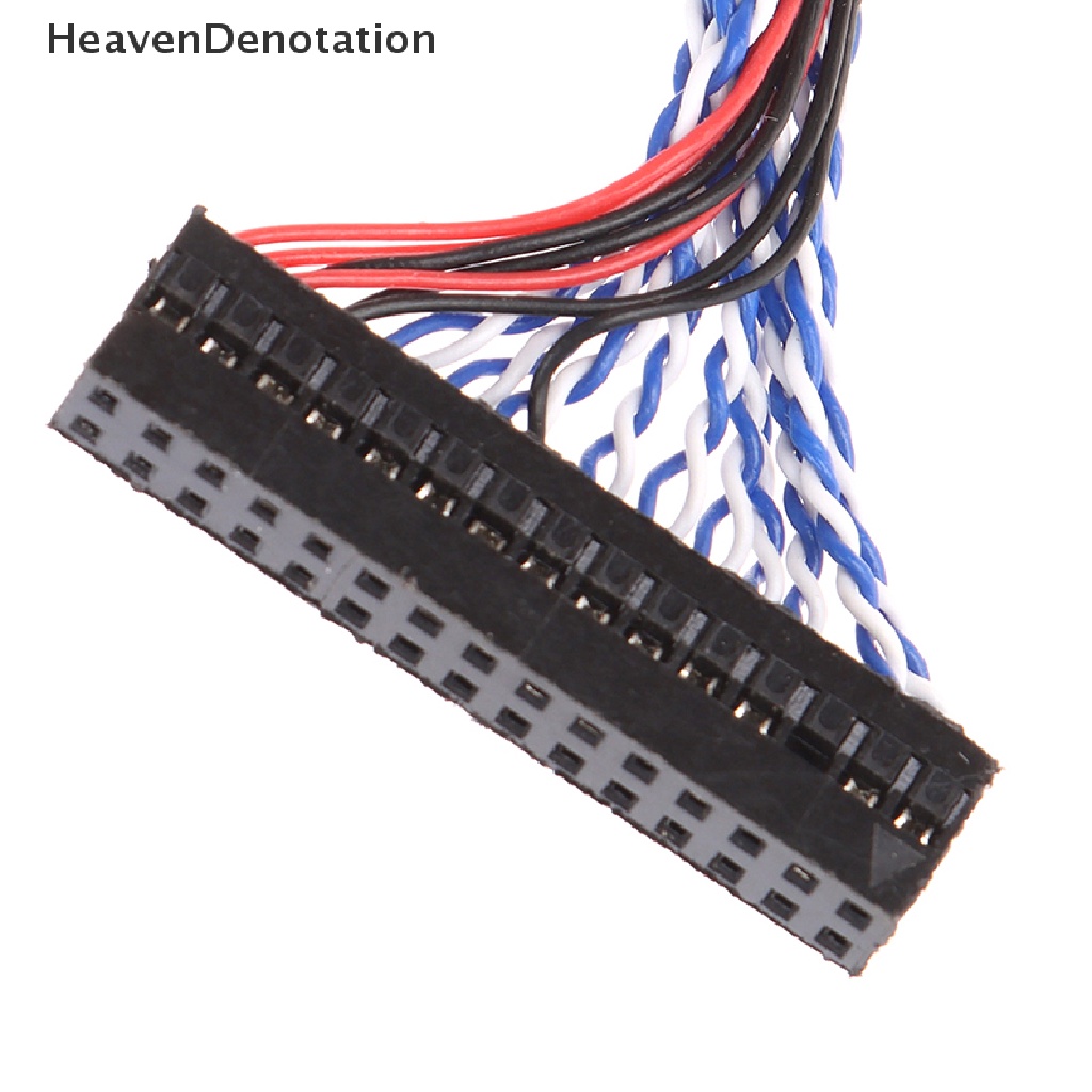 (Heavendenotation) Lvds Kabel Fix-30P-S8 Fix 30pins S8 8bit 1ch 8bit Untuk Panel Display Lcd Led