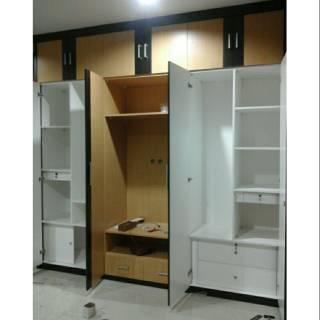 Lemari minimalis full plafon hpl Shopee Indonesia Lemari minimalis full plafon hpl Shopee Indonesia