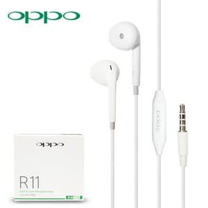 Headset Handsfree Earphone HF OPPO SAMSUNG VIVO XIOMI R11 ORIGINAL 99 % Good Quality