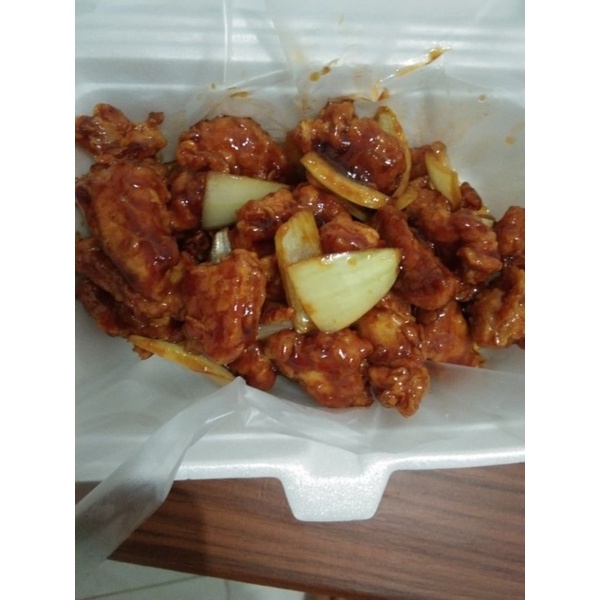 

ayam goreng saos inggris