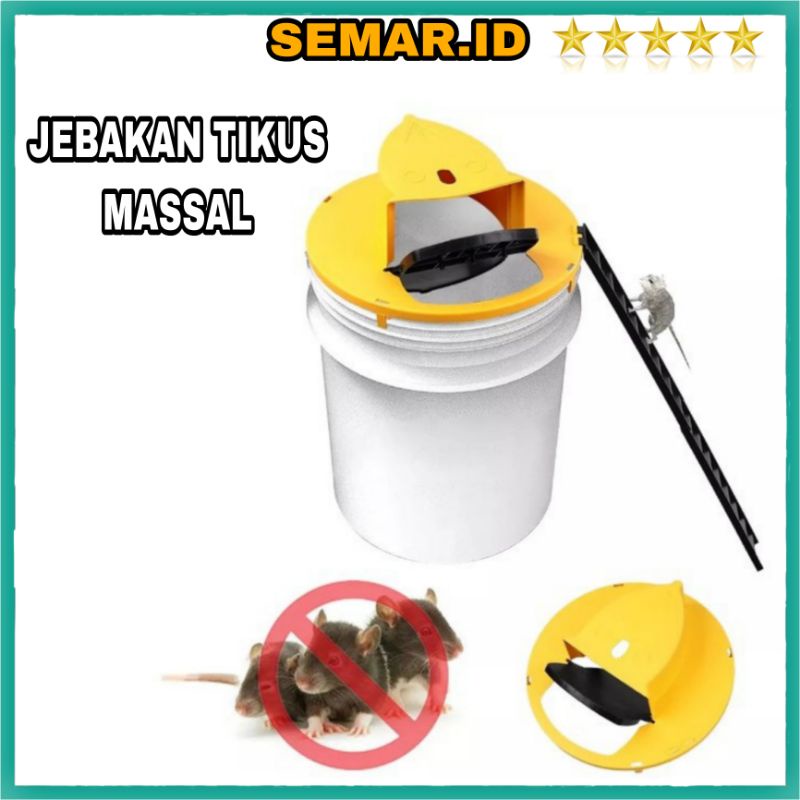 Jebakan Tikus Perangkap Tikus Ember Jebakan Tikus Besar Mouse Trap Ember Tong Otomatis