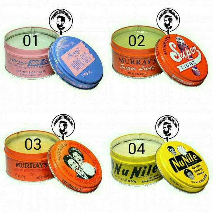Laris POMADE MURRAYS ORIGINAL USA   SUPERIOR   NU NILE   SUPER LIGHT Mantap