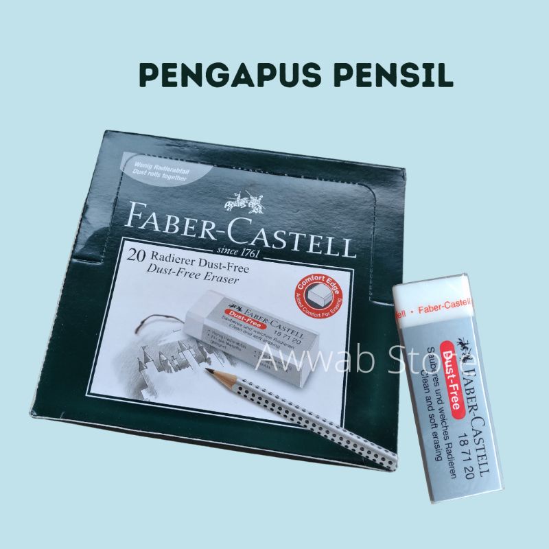 

Penghapus Stip Setip Eraser Faber Castell 1 pack