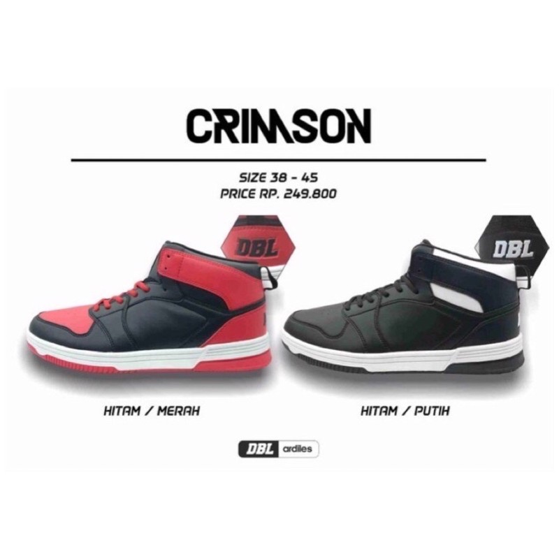 CRIMSON ~ SEPATU OLAHRAGA BASKET ARDILES ORIGINAL