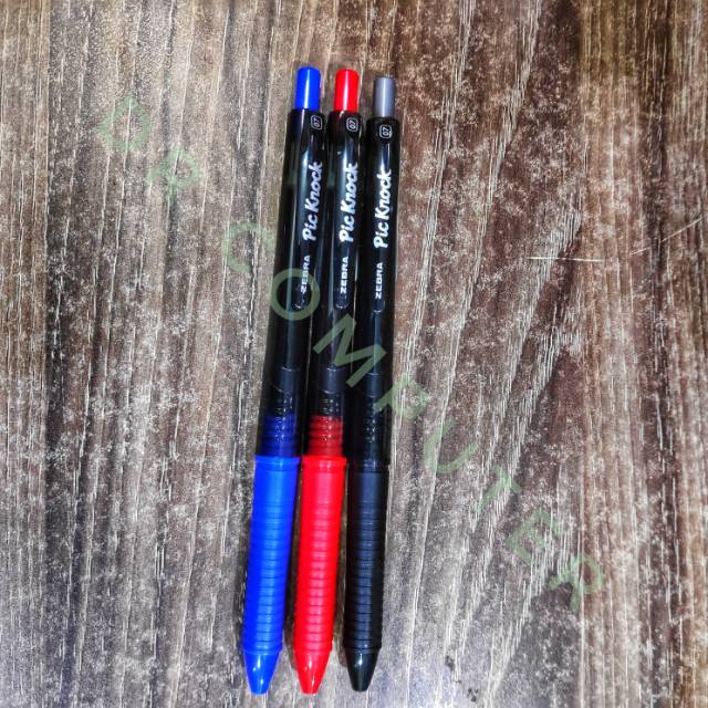 

Zebra ballpoint pulpen PIC KNOCK 0.7 3WARNA