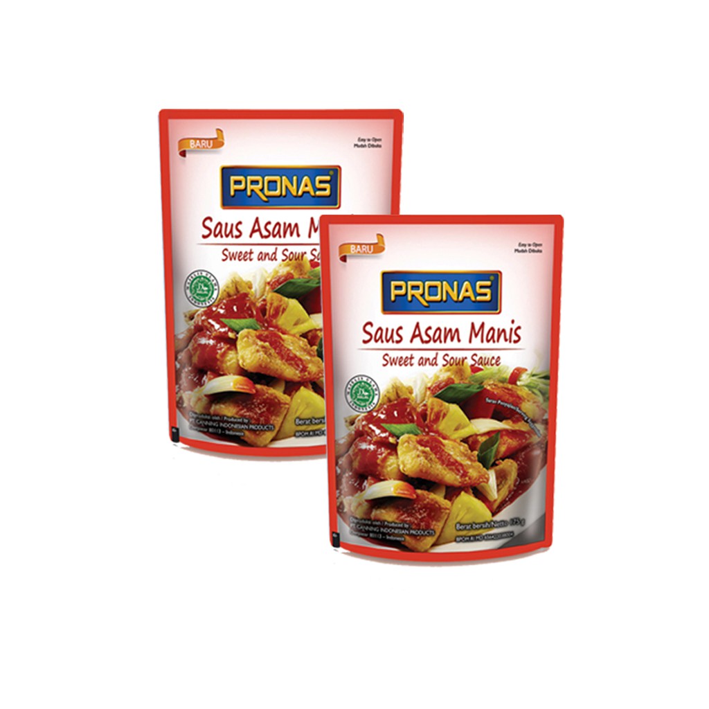 Pronas Saus Asam Manis 175 g bundling 2 pcs