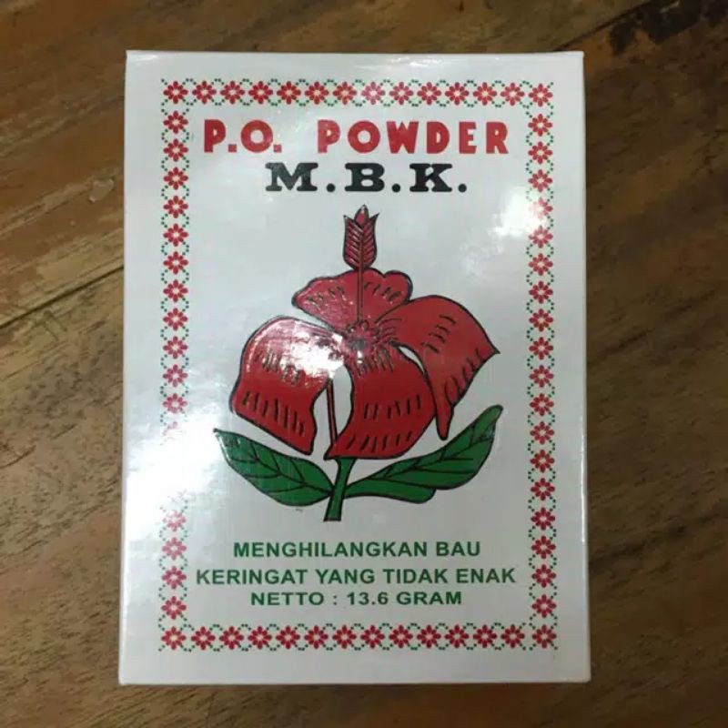PO Mbk Powder /Mbk powder /bedak keringat/ bedak bau badan