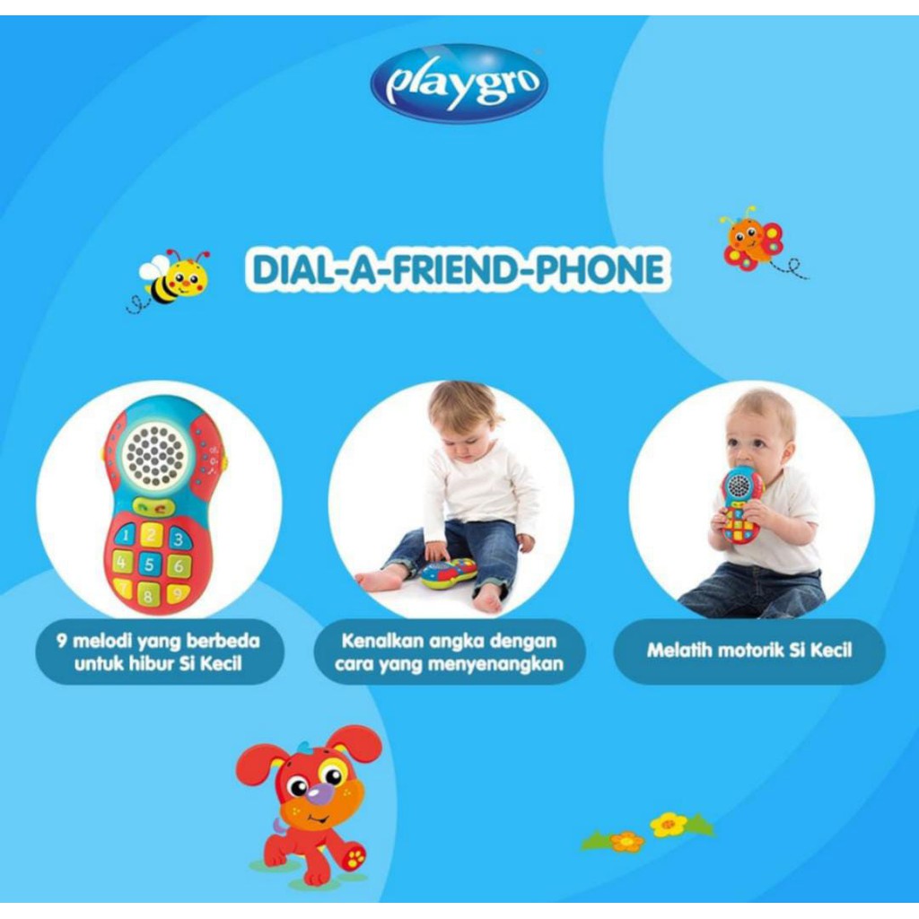 Playgro - DIAL a Friend Phone