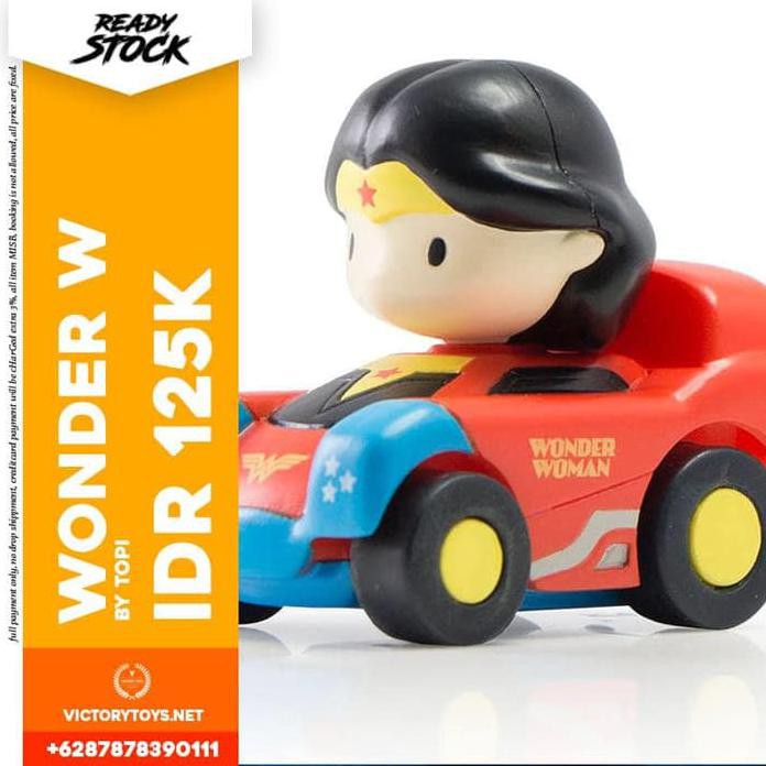 Dc Wonder Woman Spinning Car By Topi