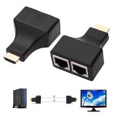 Hdmi to Lan Extender Double RJ45 1080P Video Converter Konverter