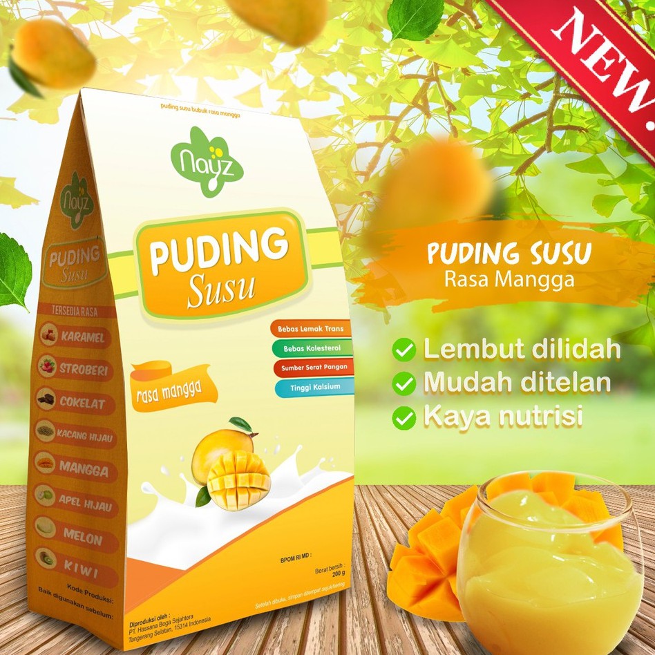 Nayz Puding Susu Anak 200gr / Nay'z Puding Susu Anak