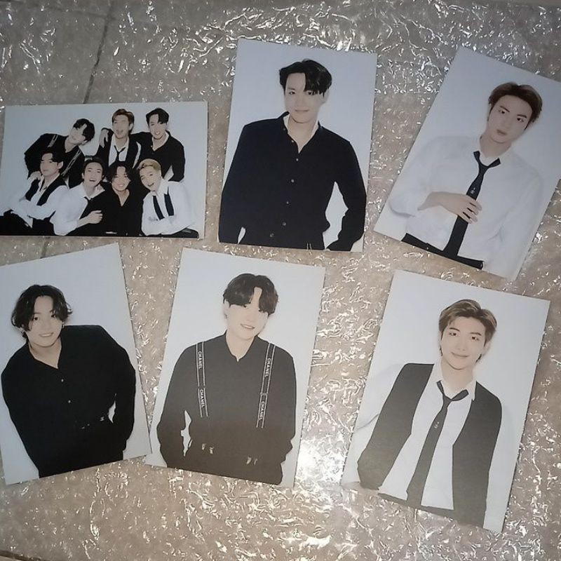 OFFICIAL POSTCARD BTS 2021 NEW YEARS EVE LIVE (NYEL)